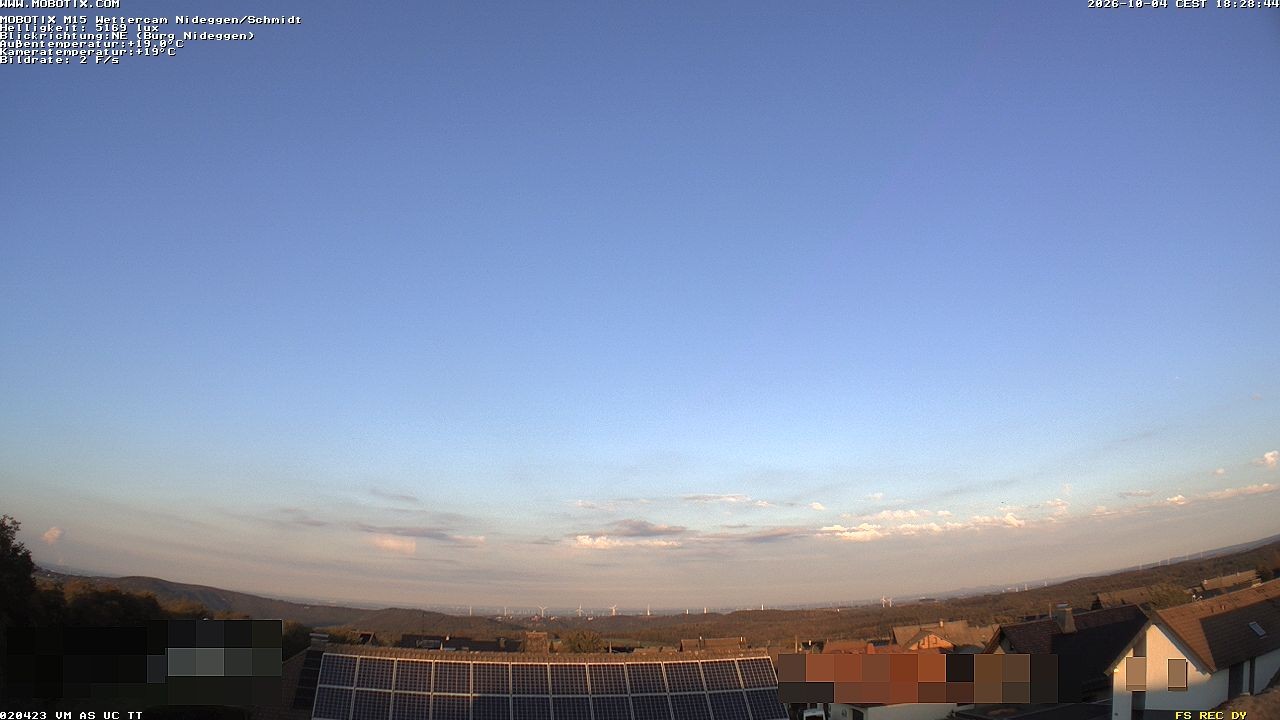 Archiv Foto Webcam Nideggen in der Eifel