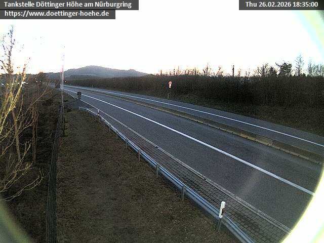 Archived image Webcam View Nürburg