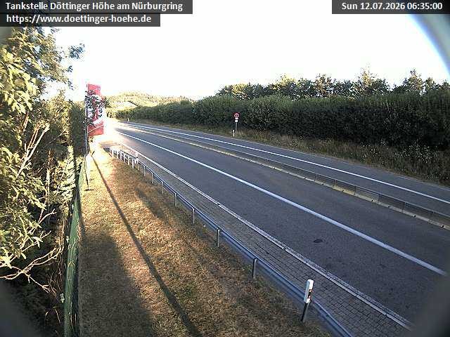 Archived image Webcam View Nürburg