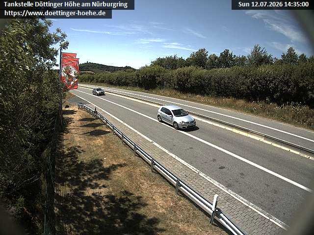 Archived image Webcam View Nürburg