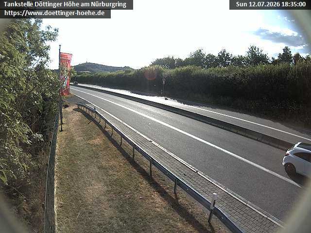Archived image Webcam View Nürburg