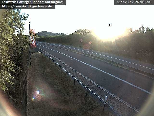 Archived image Webcam View Nürburg