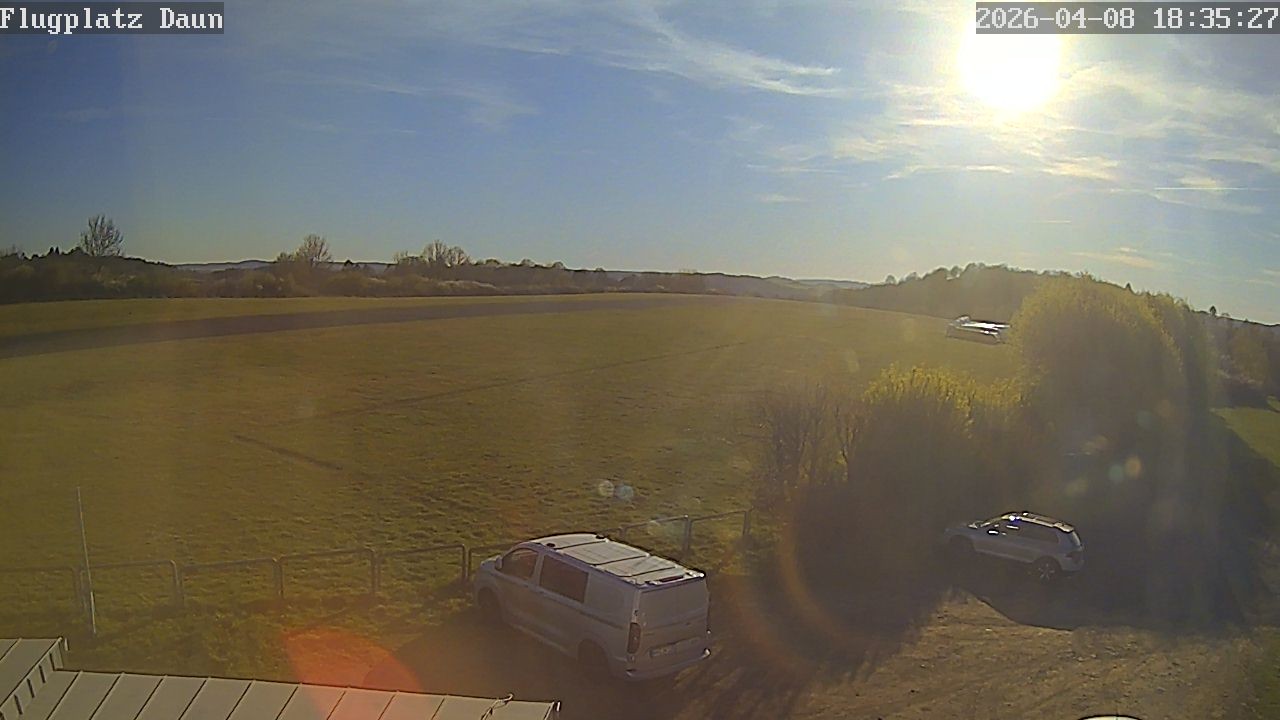Archiv Foto Webcam Daun - Flugplatz