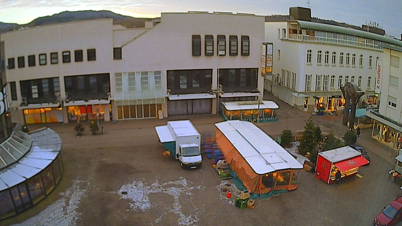 Archiv Foto Webcam Marktplatz Gaggenau