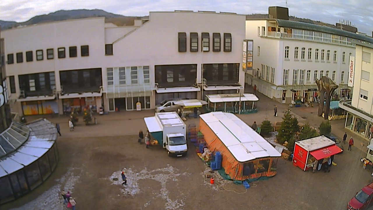 Archiv Foto Webcam Marktplatz Gaggenau