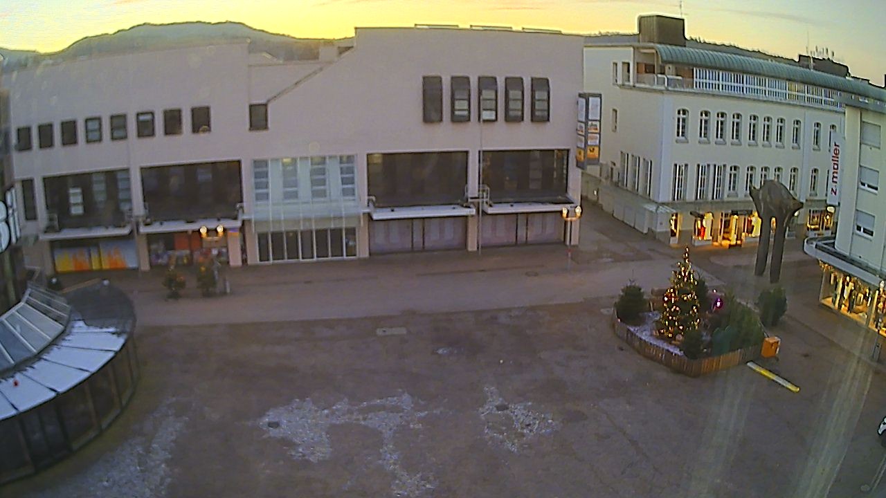 Archiv Foto Webcam Marktplatz Gaggenau