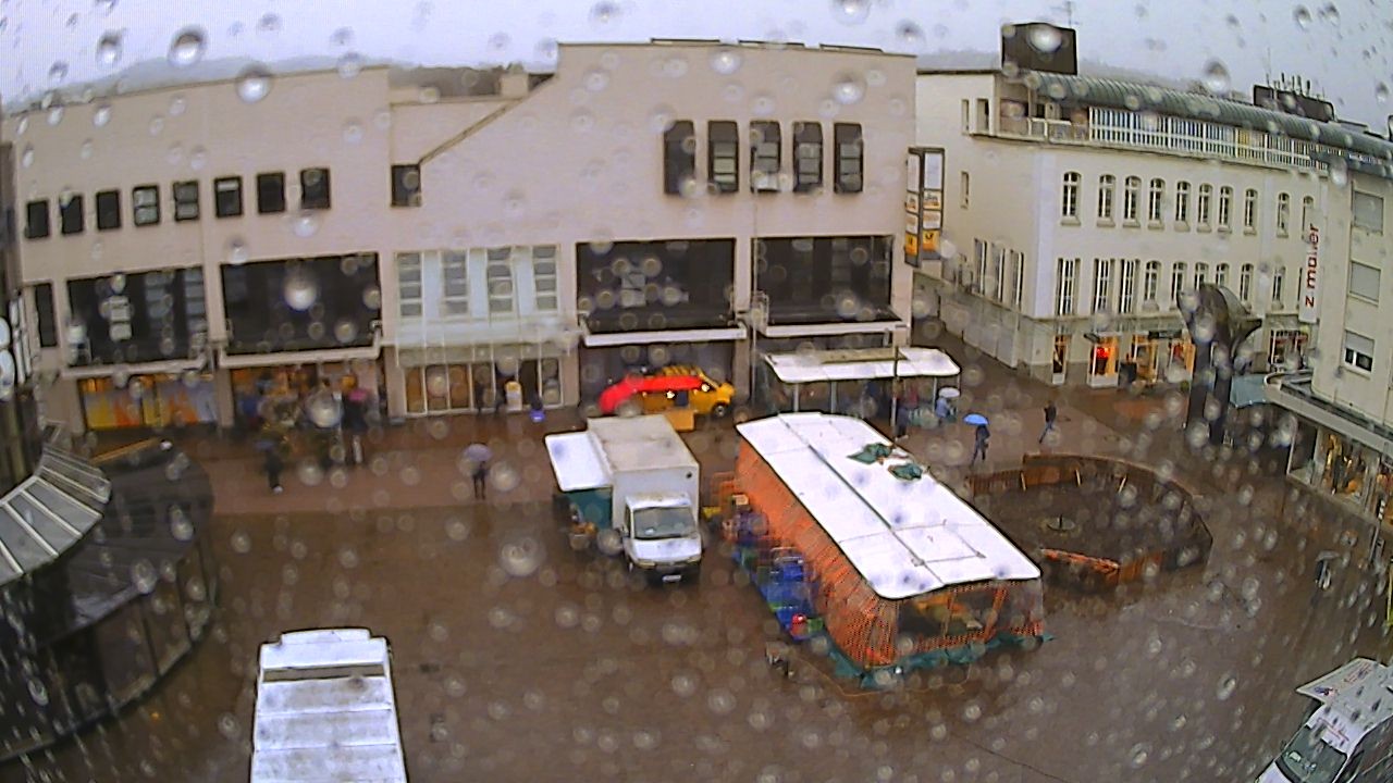 Archiv Foto Webcam Marktplatz Gaggenau