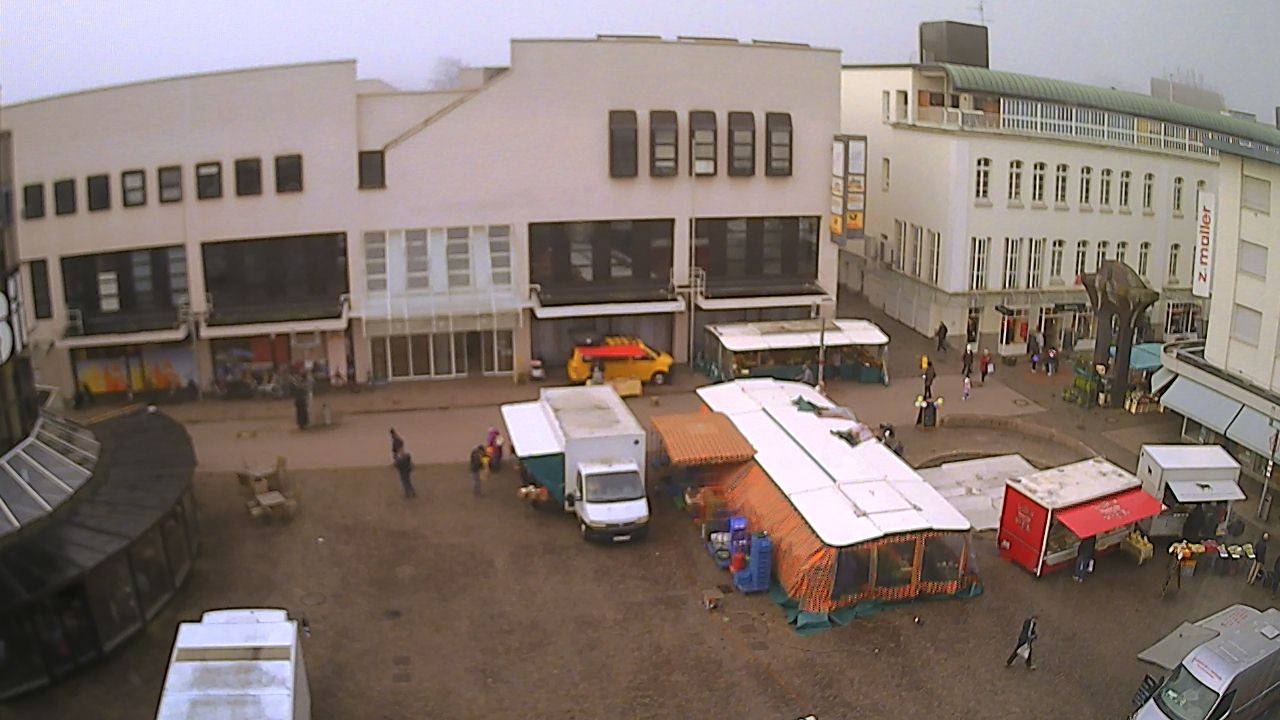 Archiv Foto Webcam Marktplatz Gaggenau