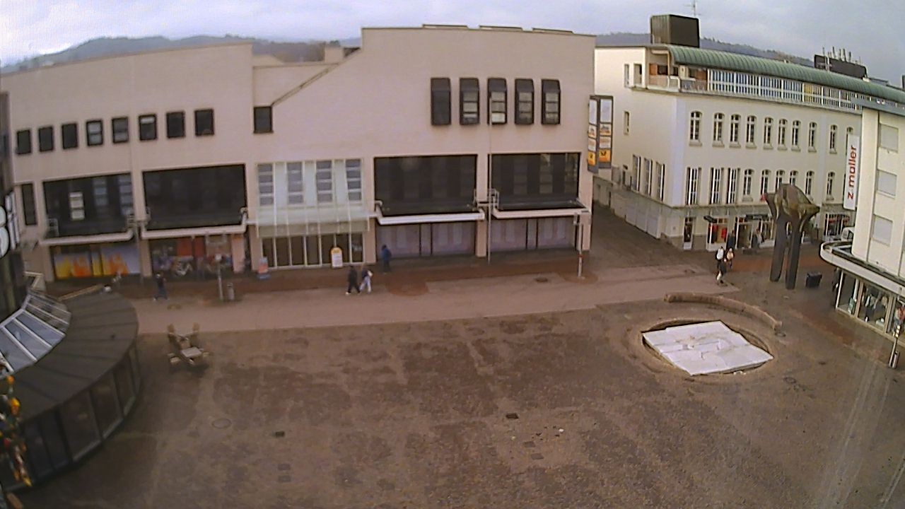 Archiv Foto Webcam Marktplatz Gaggenau