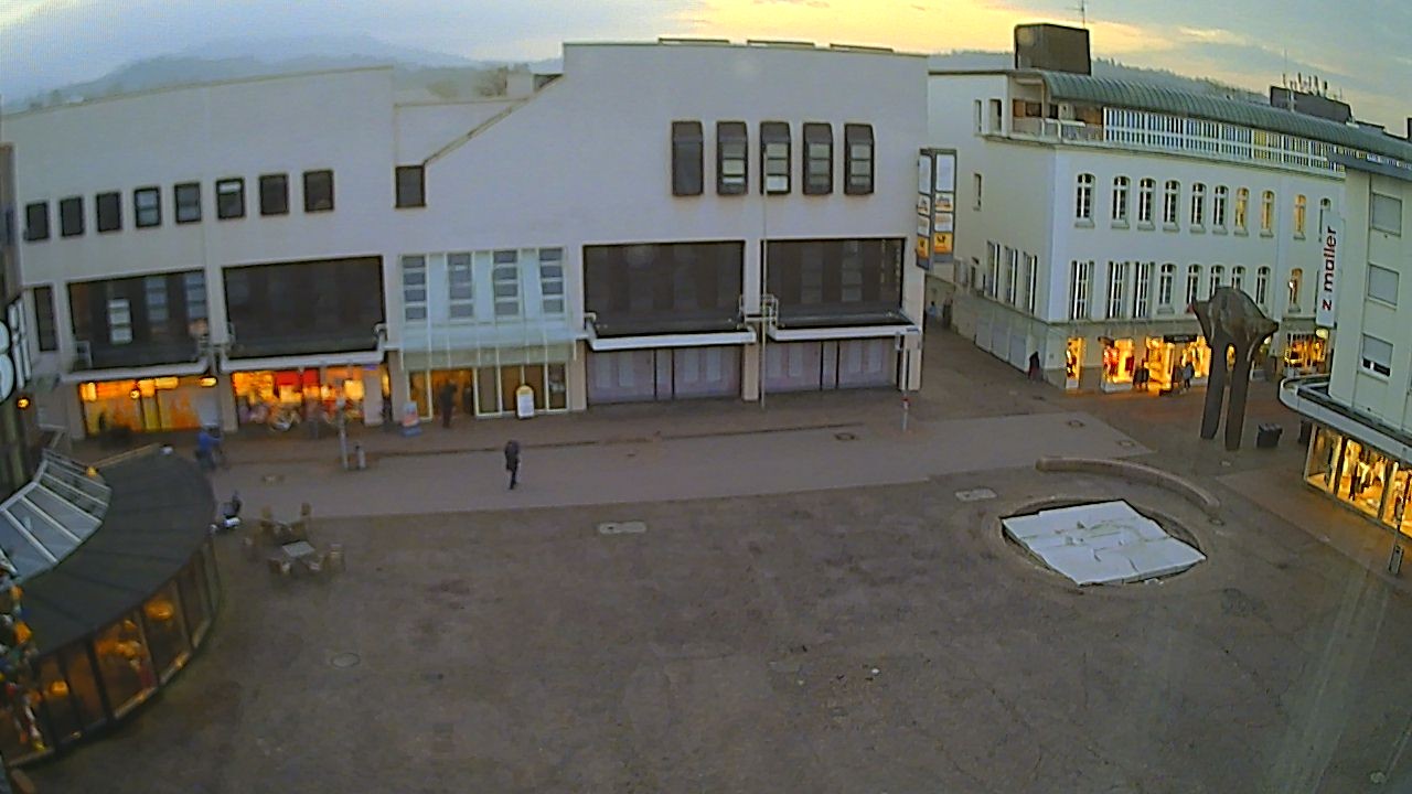 Archiv Foto Webcam Marktplatz Gaggenau