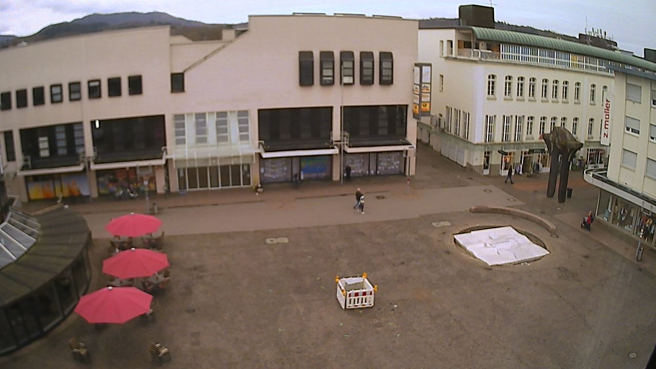 Archiv Foto Webcam Marktplatz Gaggenau