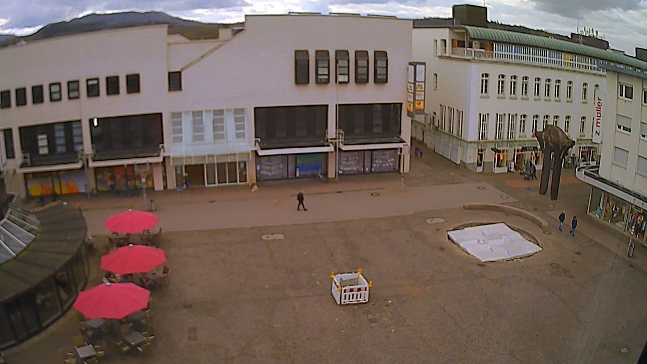 Archiv Foto Webcam Marktplatz Gaggenau