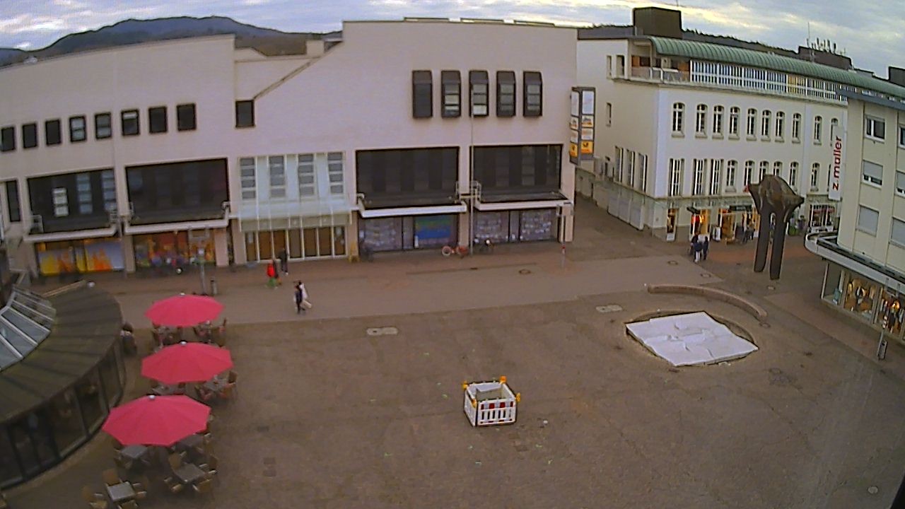Archiv Foto Webcam Marktplatz Gaggenau