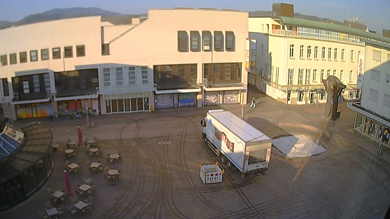 Archiv Foto Webcam Marktplatz Gaggenau