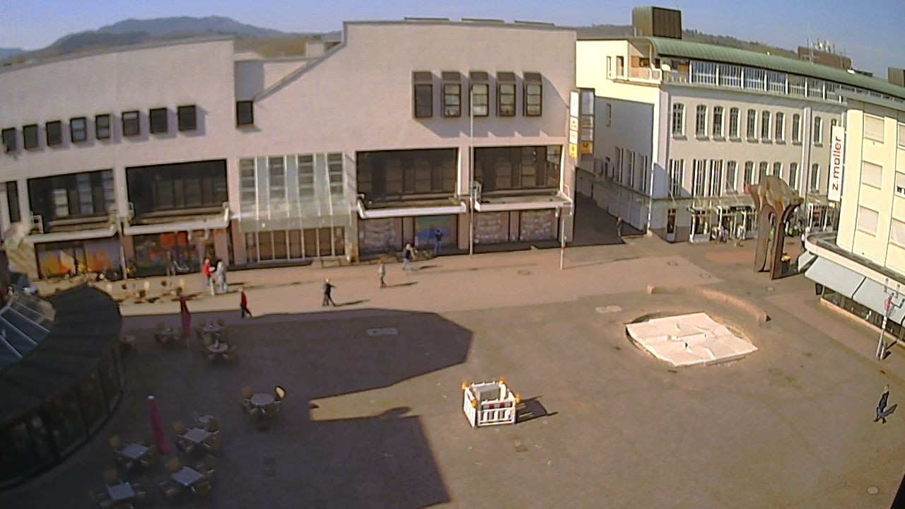 Archiv Foto Webcam Marktplatz Gaggenau