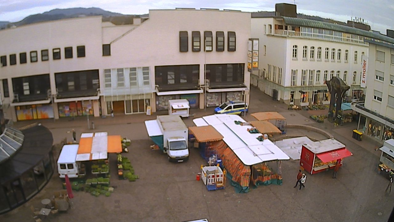Archiv Foto Webcam Marktplatz Gaggenau