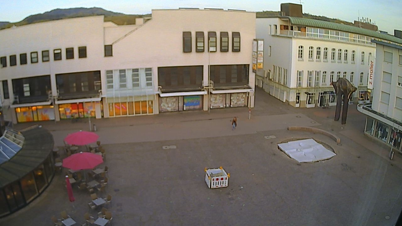 Archiv Foto Webcam Marktplatz Gaggenau