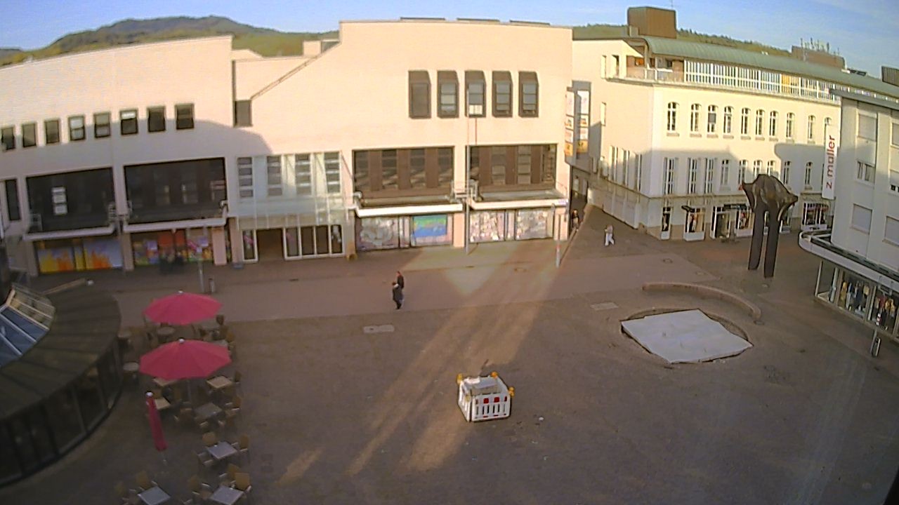 Archiv Foto Webcam Marktplatz Gaggenau