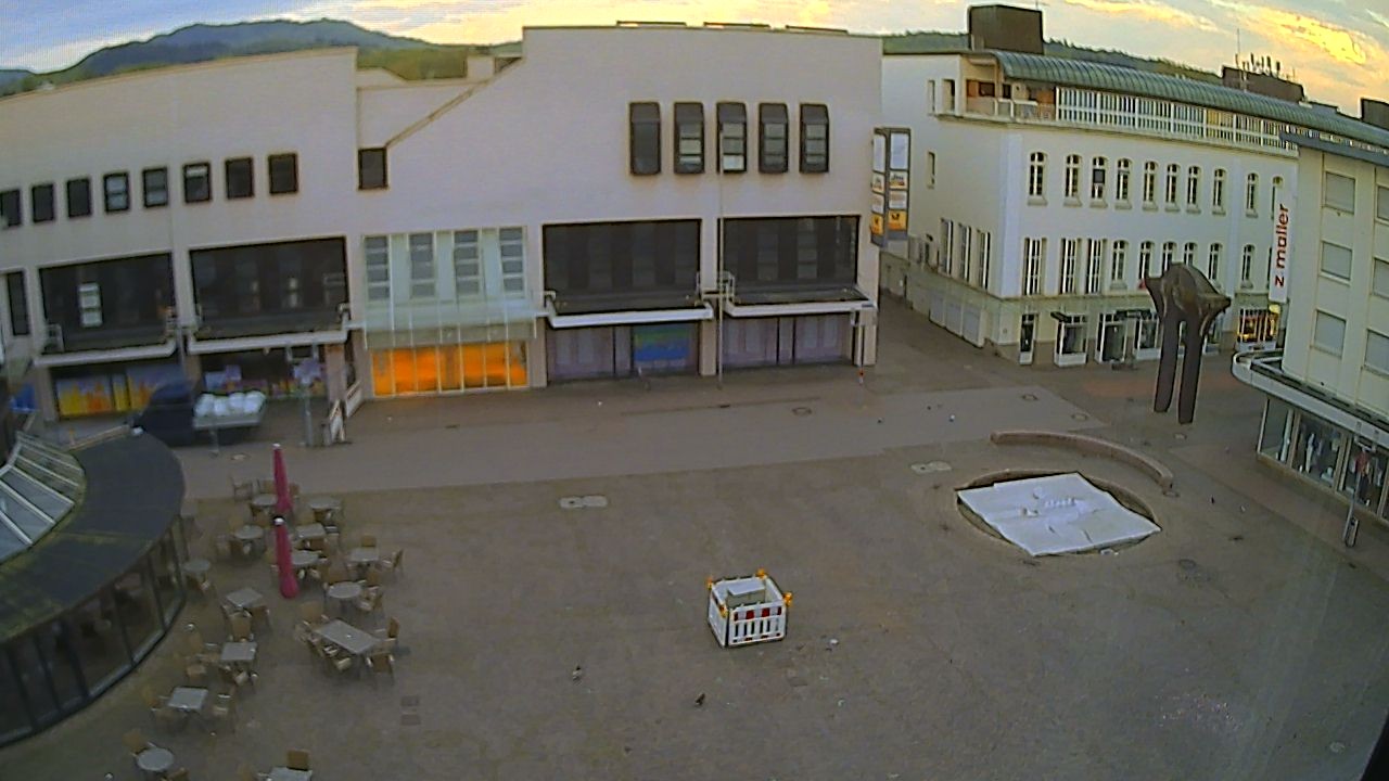 Archiv Foto Webcam Marktplatz Gaggenau