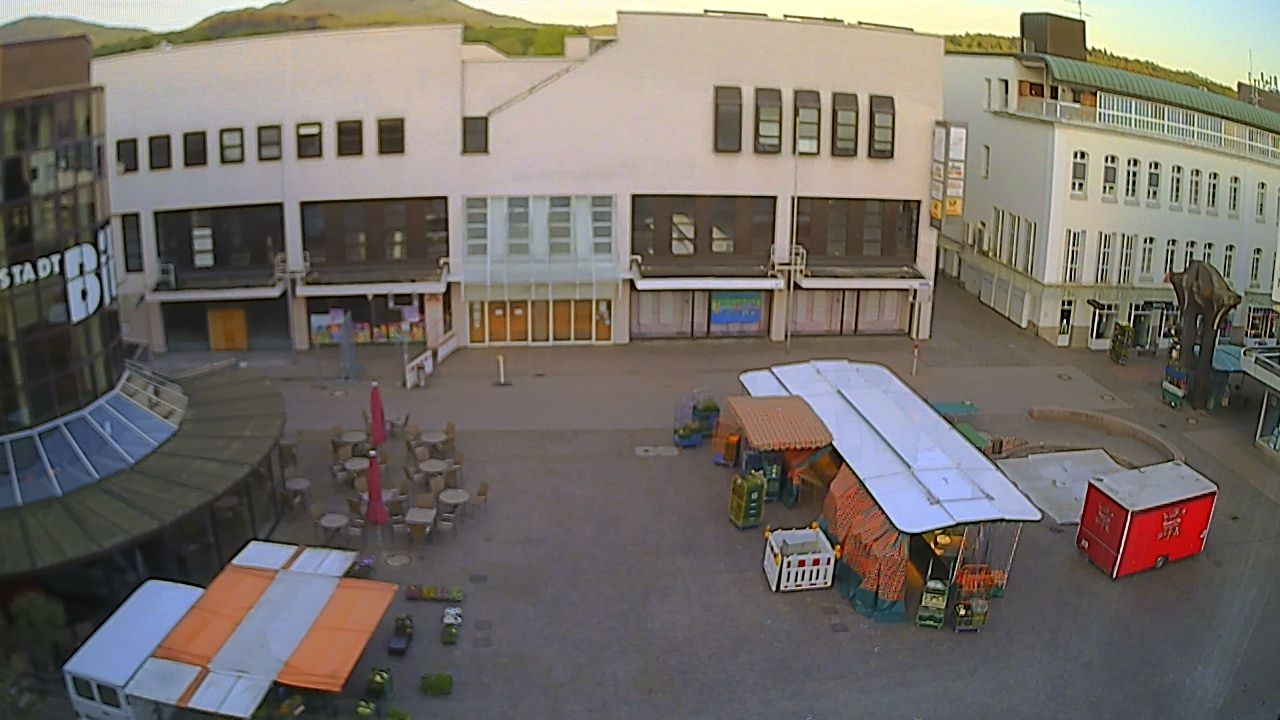Archiv Foto Webcam Marktplatz Gaggenau
