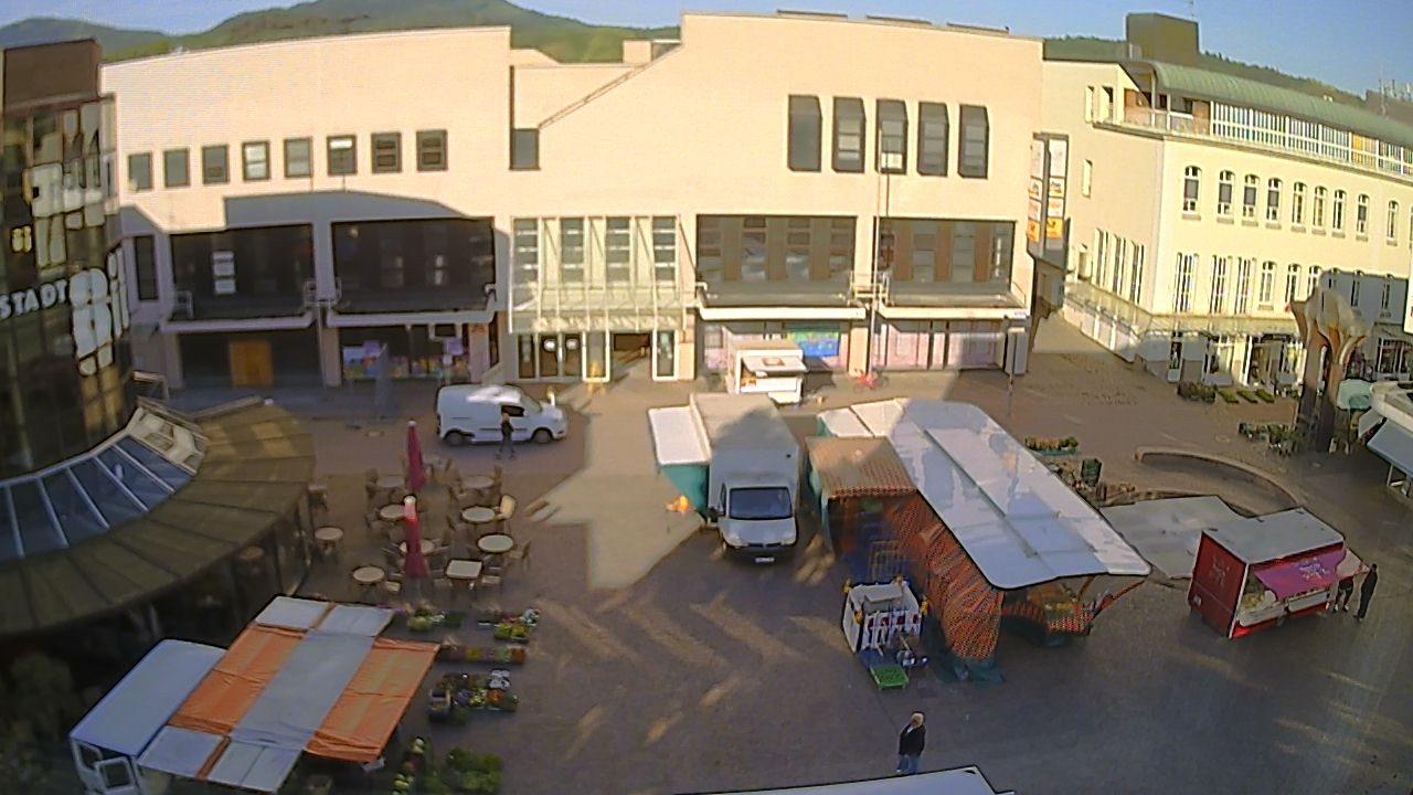 Archiv Foto Webcam Marktplatz Gaggenau