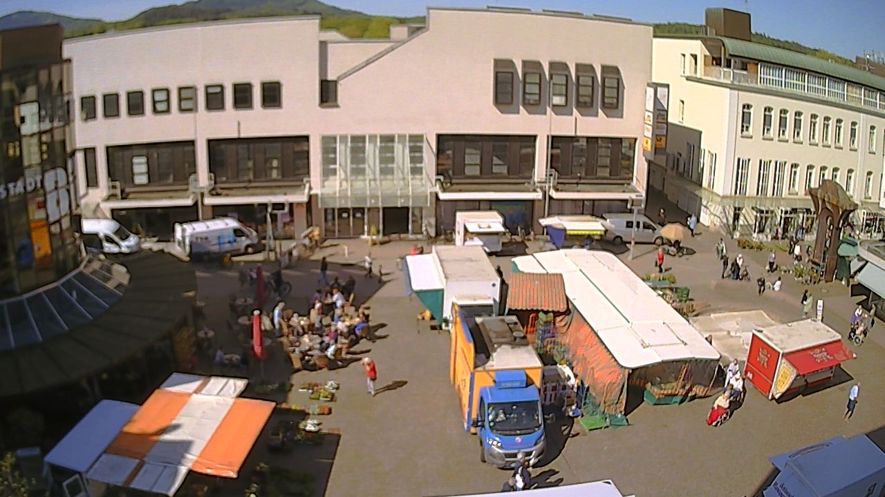 Archiv Foto Webcam Marktplatz Gaggenau