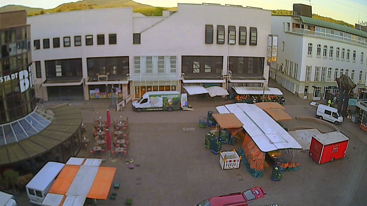 Archiv Foto Webcam Marktplatz Gaggenau
