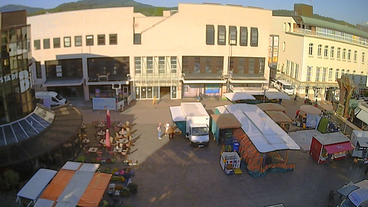 Archiv Foto Webcam Marktplatz Gaggenau