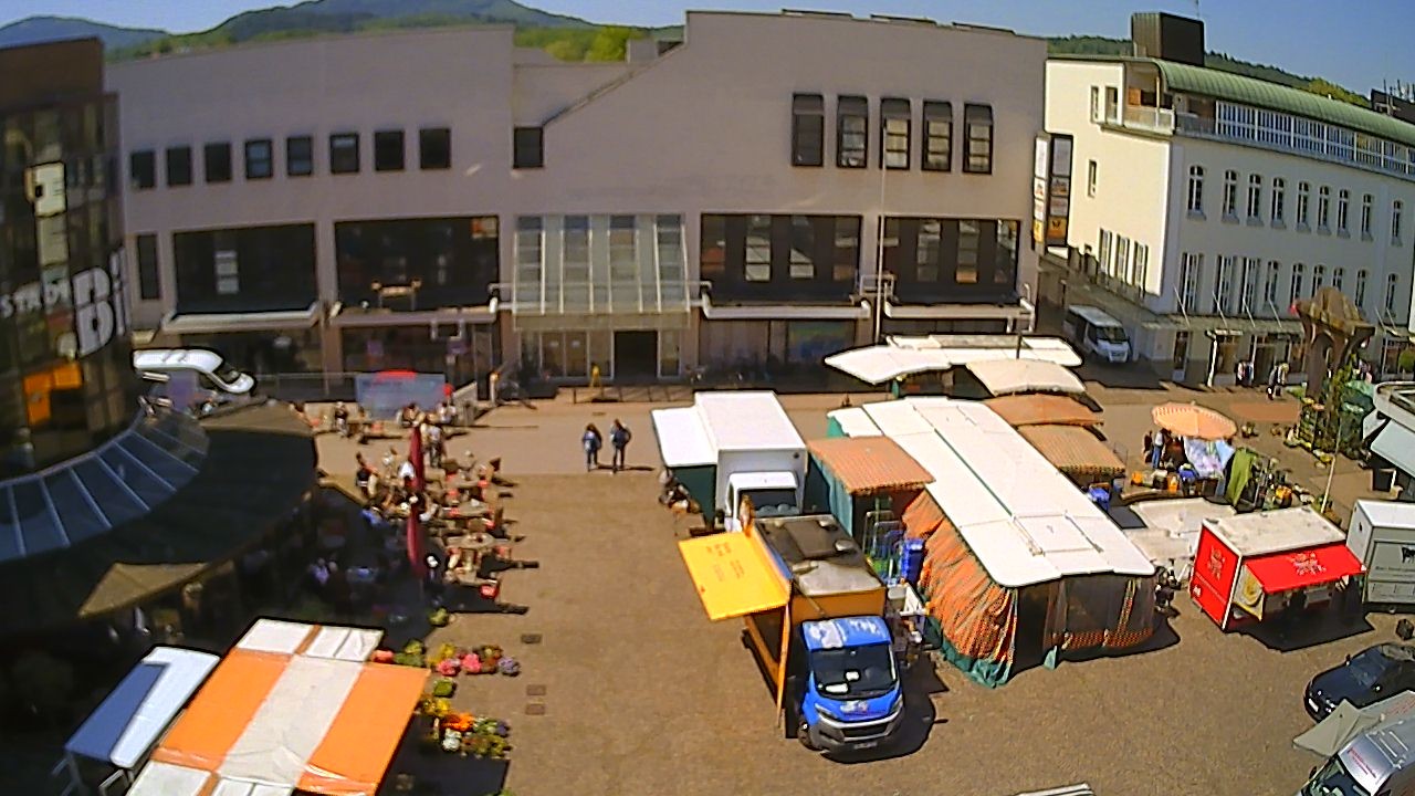 Archiv Foto Webcam Marktplatz Gaggenau