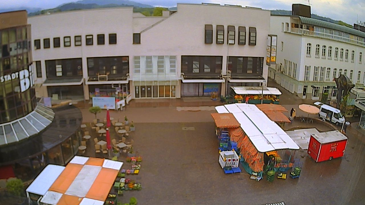 Archiv Foto Webcam Marktplatz Gaggenau