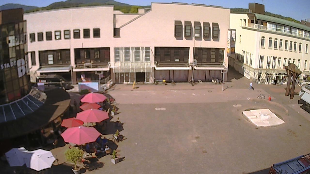 Archiv Foto Webcam Marktplatz Gaggenau