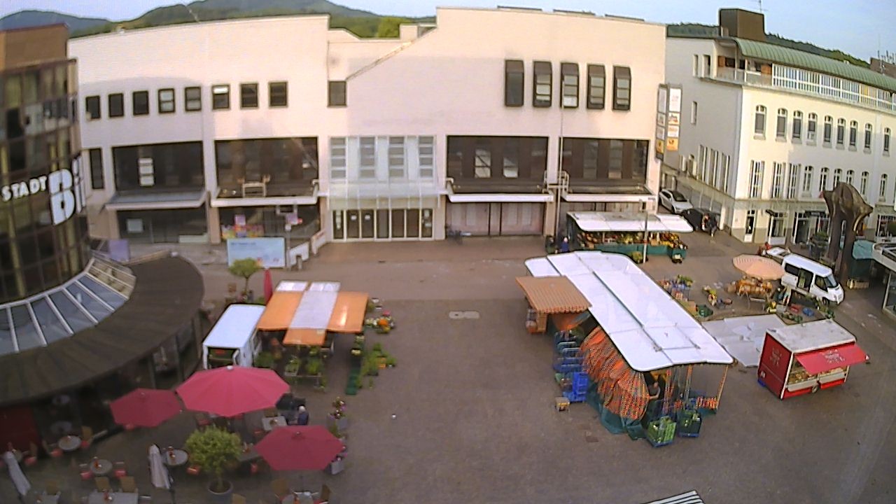 Archiv Foto Webcam Marktplatz Gaggenau