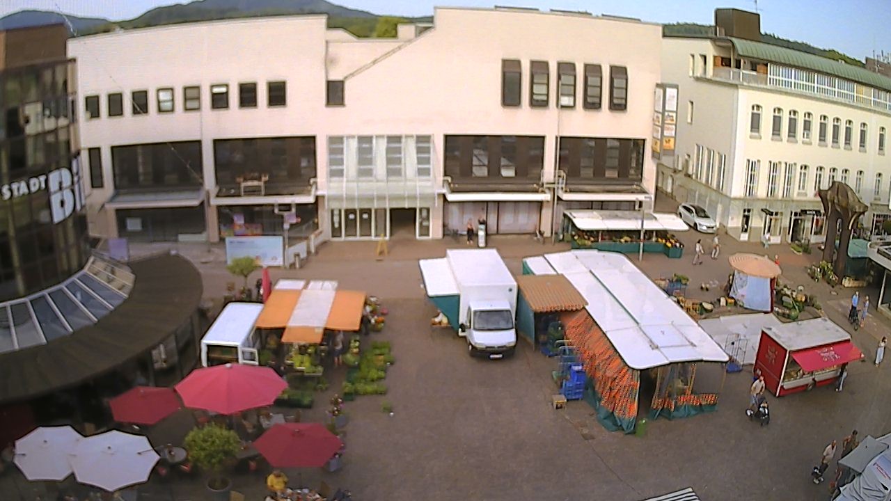 Archiv Foto Webcam Marktplatz Gaggenau