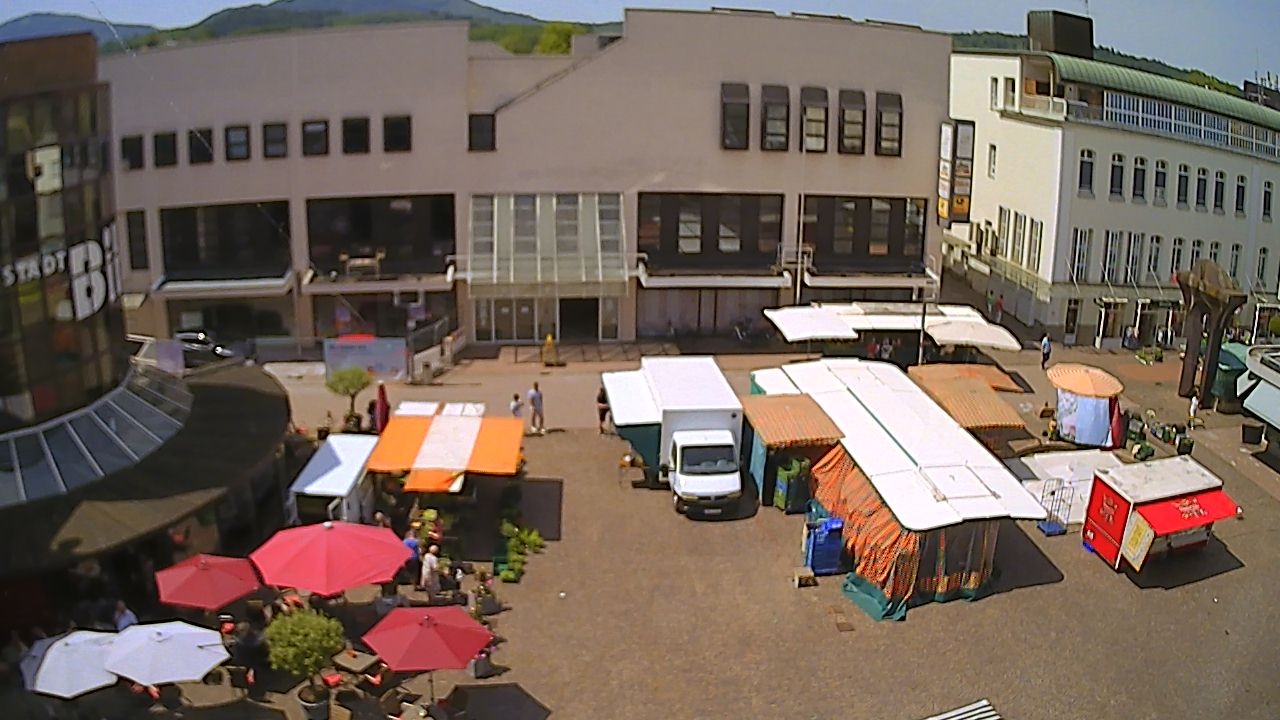 Archiv Foto Webcam Marktplatz Gaggenau