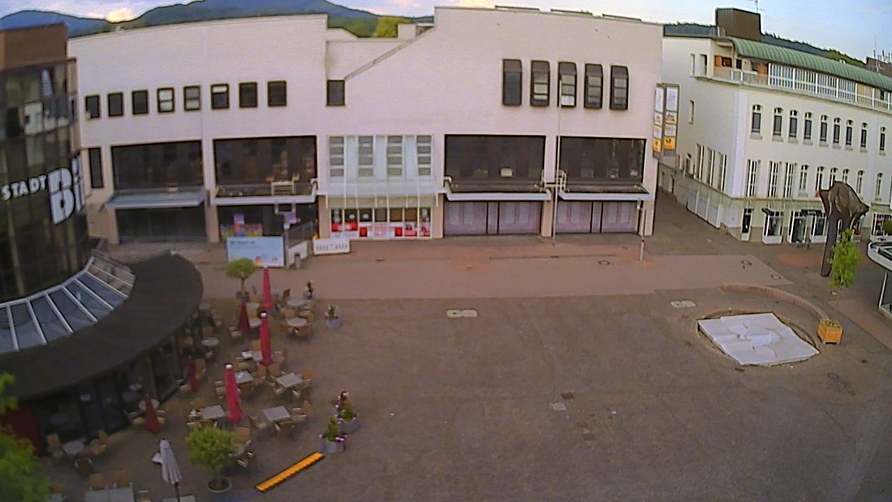 Archiv Foto Webcam Marktplatz Gaggenau