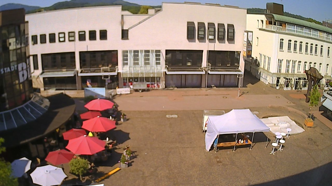 Archiv Foto Webcam Marktplatz Gaggenau