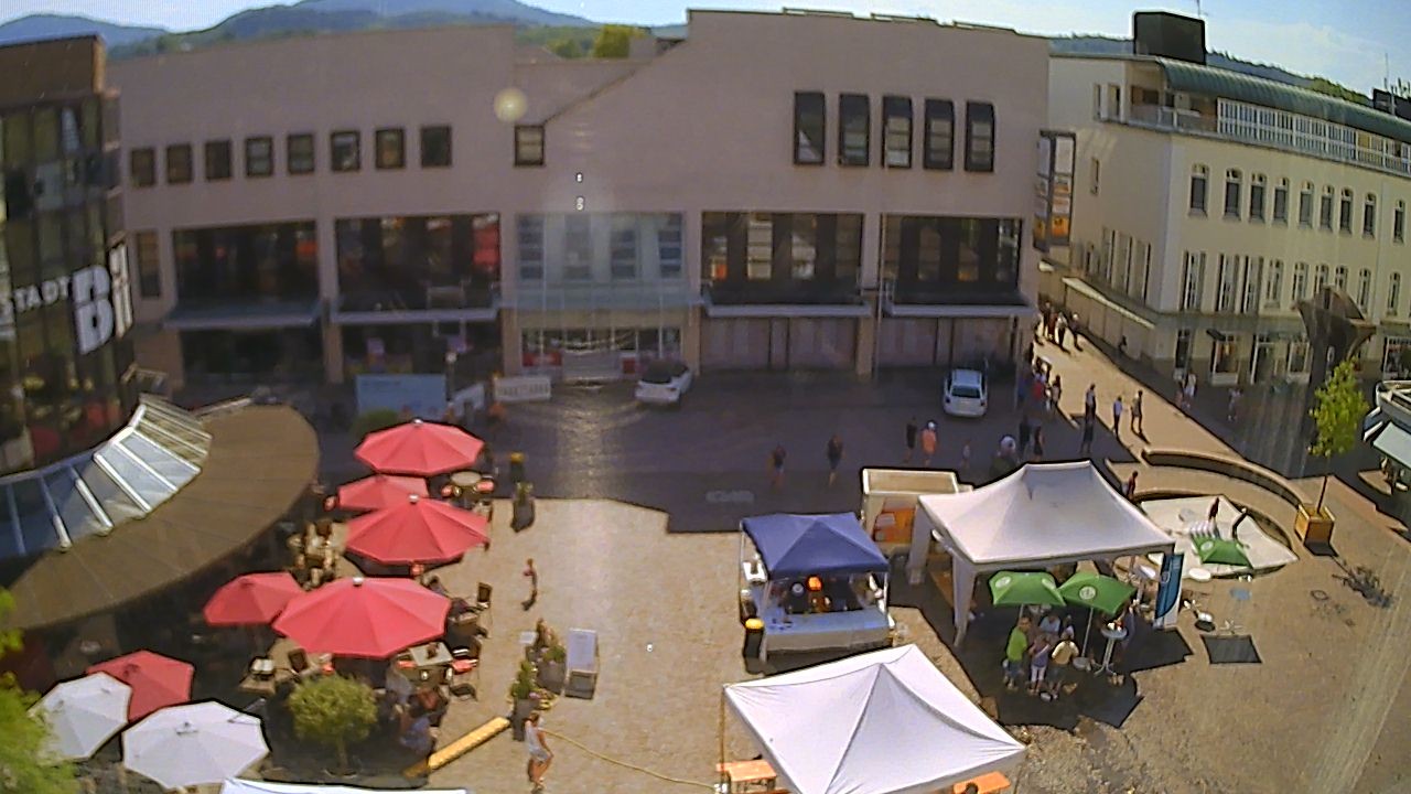 Archiv Foto Webcam Marktplatz Gaggenau