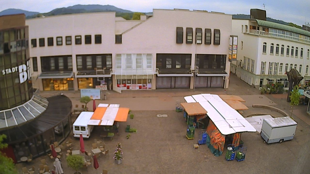 Archiv Foto Webcam Marktplatz Gaggenau