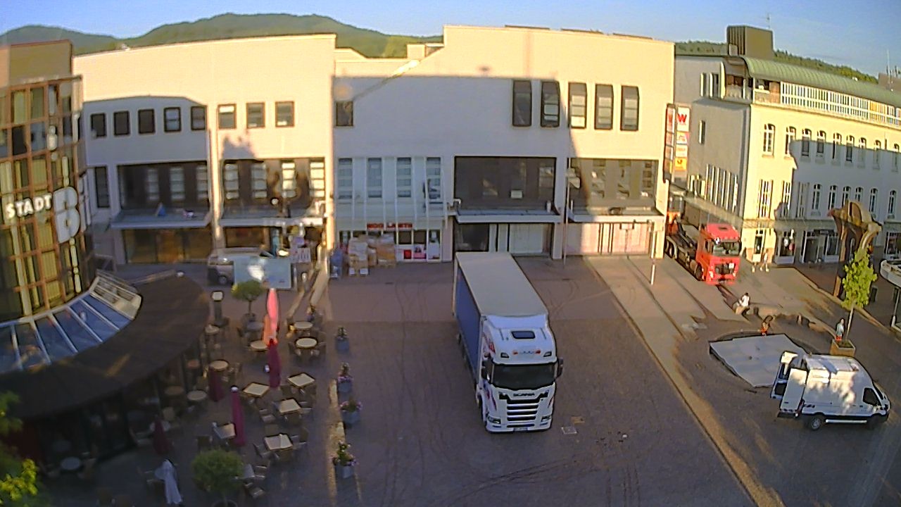 Archiv Foto Webcam Marktplatz Gaggenau