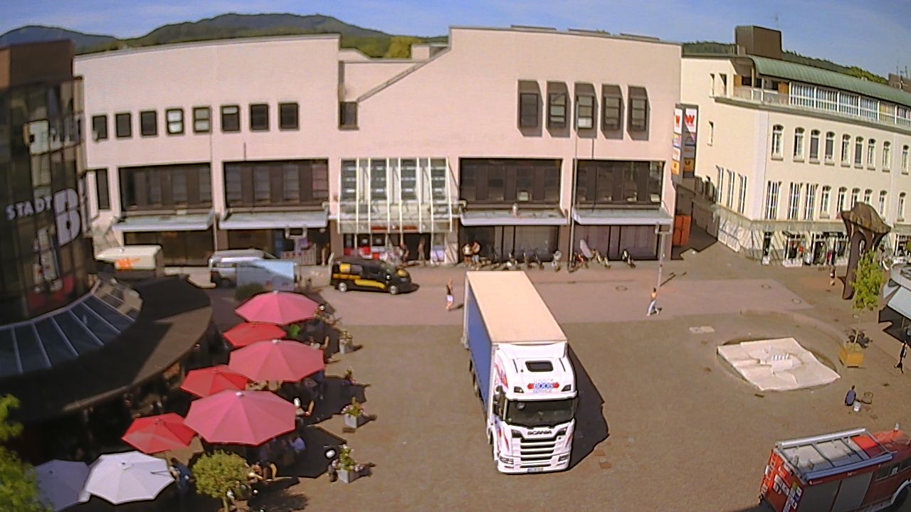 Archiv Foto Webcam Marktplatz Gaggenau