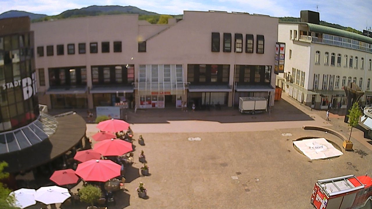 Archiv Foto Webcam Marktplatz Gaggenau