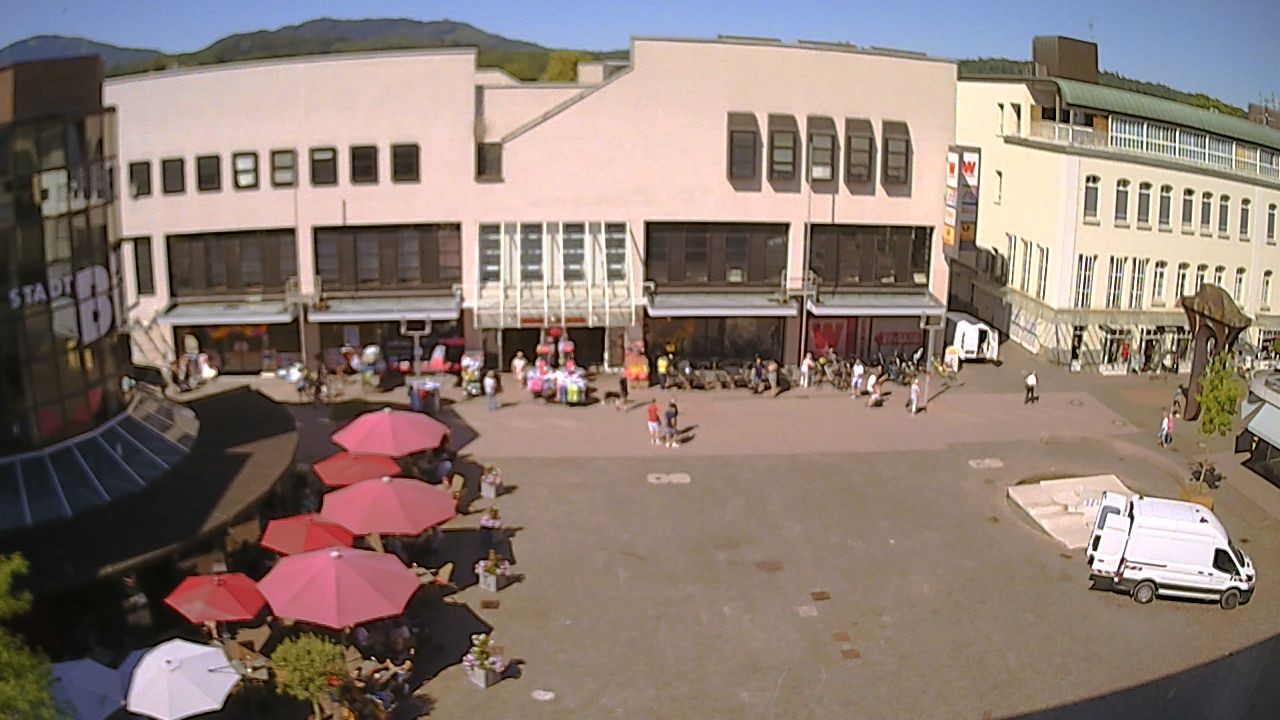 Archiv Foto Webcam Marktplatz Gaggenau