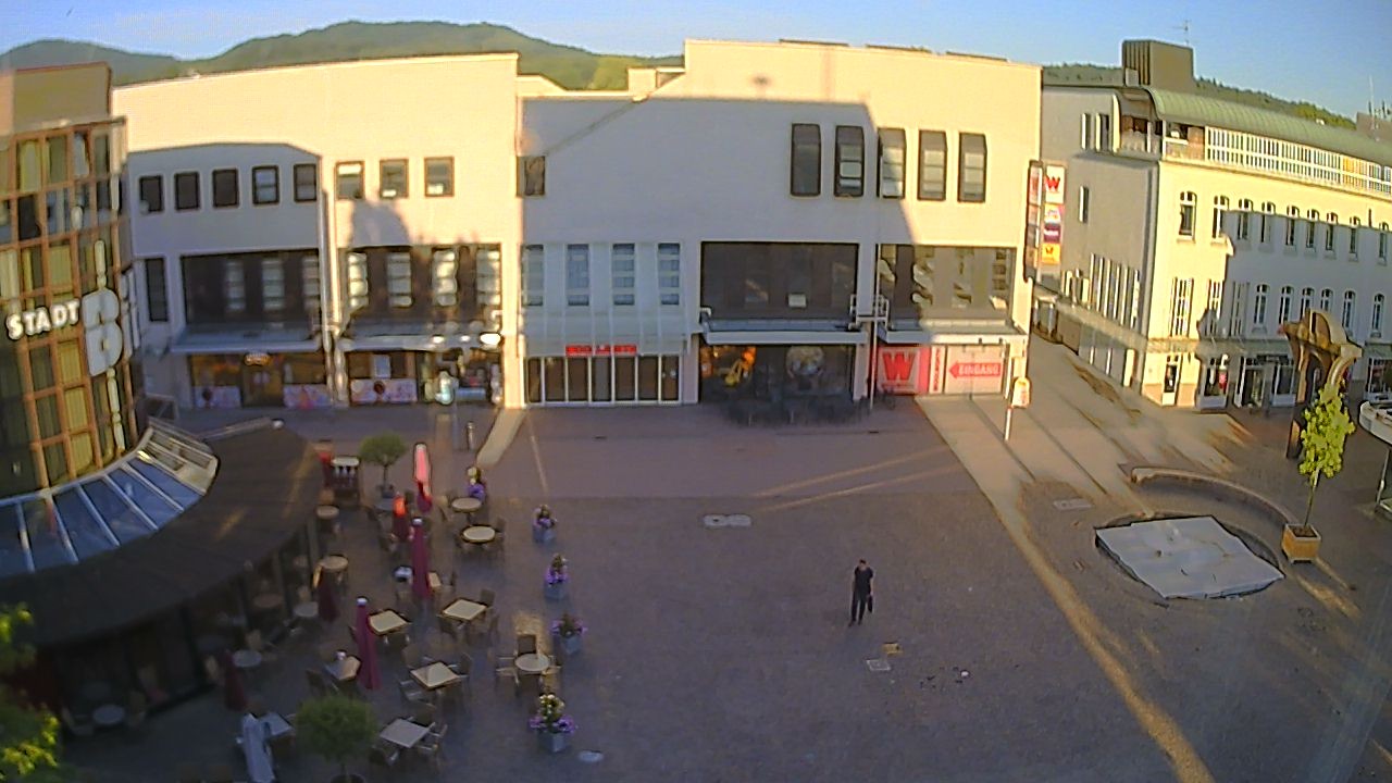 Archiv Foto Webcam Marktplatz Gaggenau