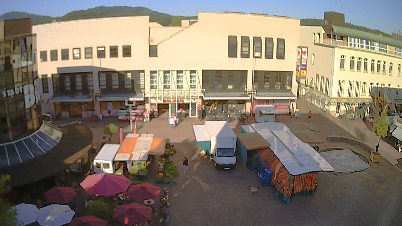 Archiv Foto Webcam Marktplatz Gaggenau