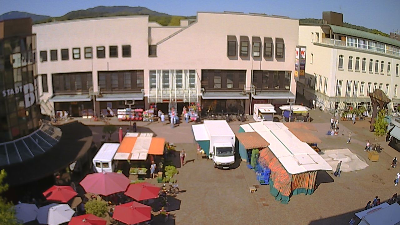 Archiv Foto Webcam Marktplatz Gaggenau