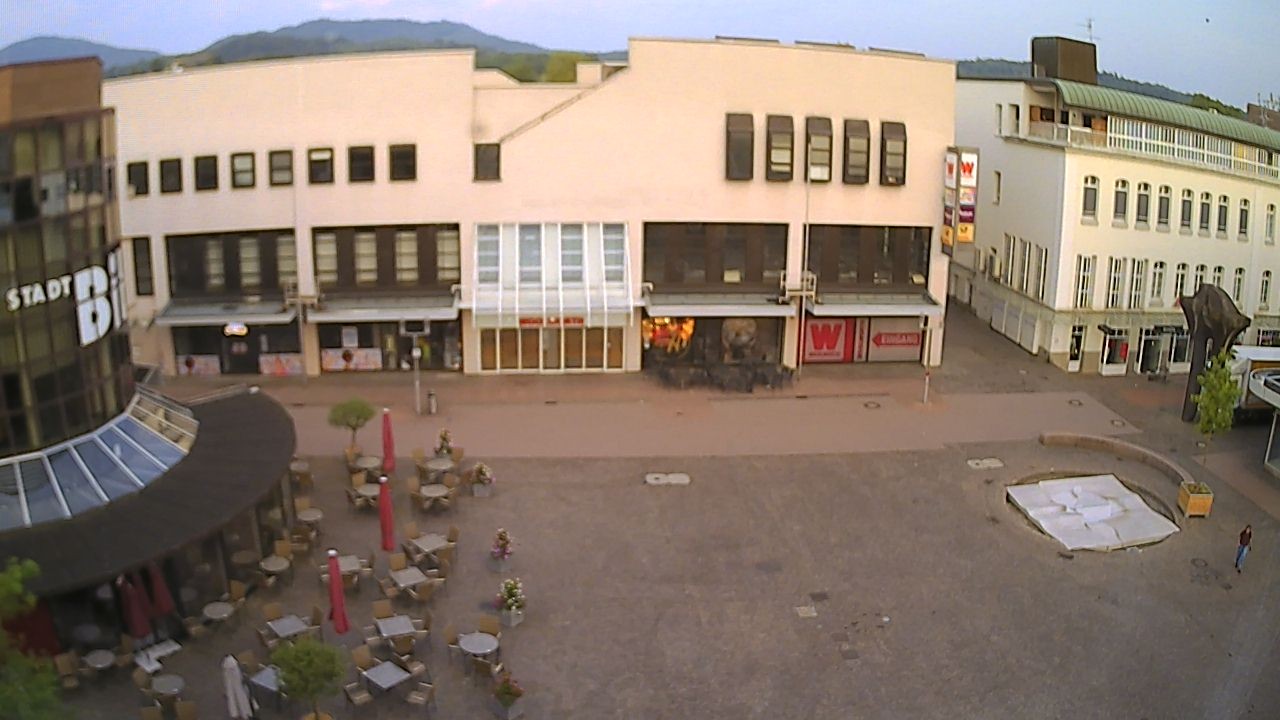 Archiv Foto Webcam Marktplatz Gaggenau