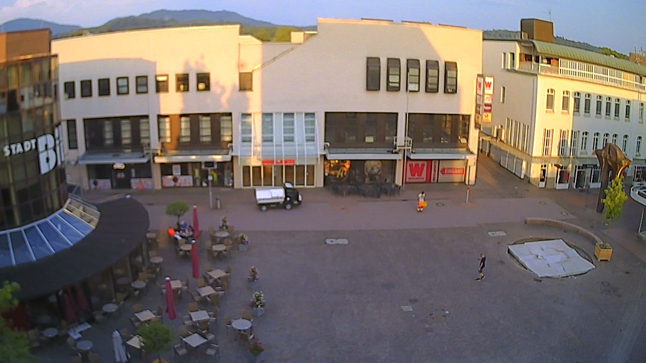Archiv Foto Webcam Marktplatz Gaggenau