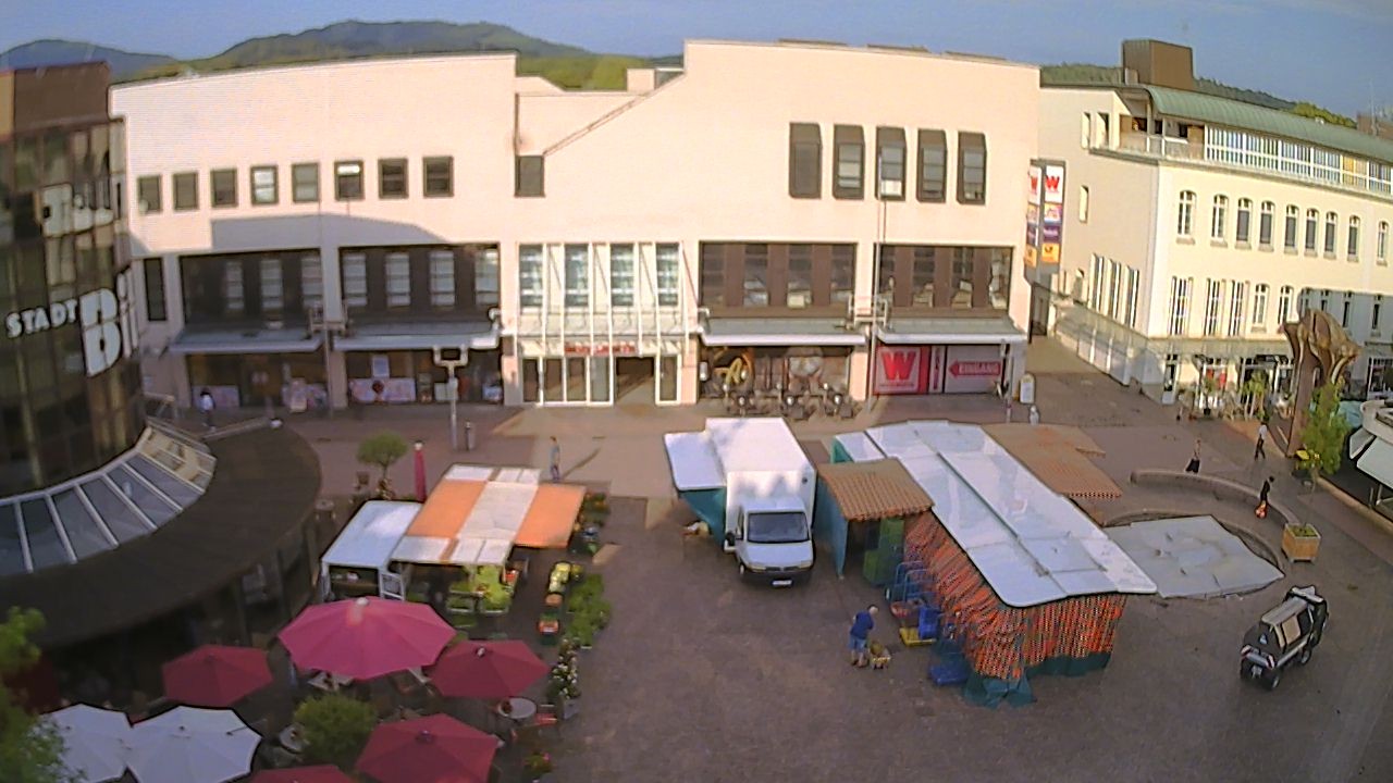 Archived image Webcam Gaggenau Centre