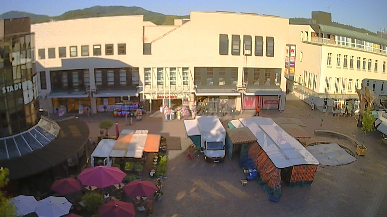 Archiv Foto Webcam Marktplatz Gaggenau