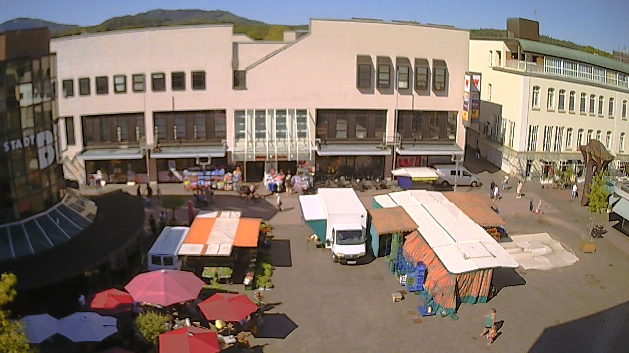 Archiv Foto Webcam Marktplatz Gaggenau